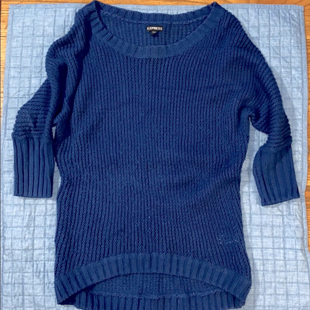 EXPRESS | Cozy Blue Sweater